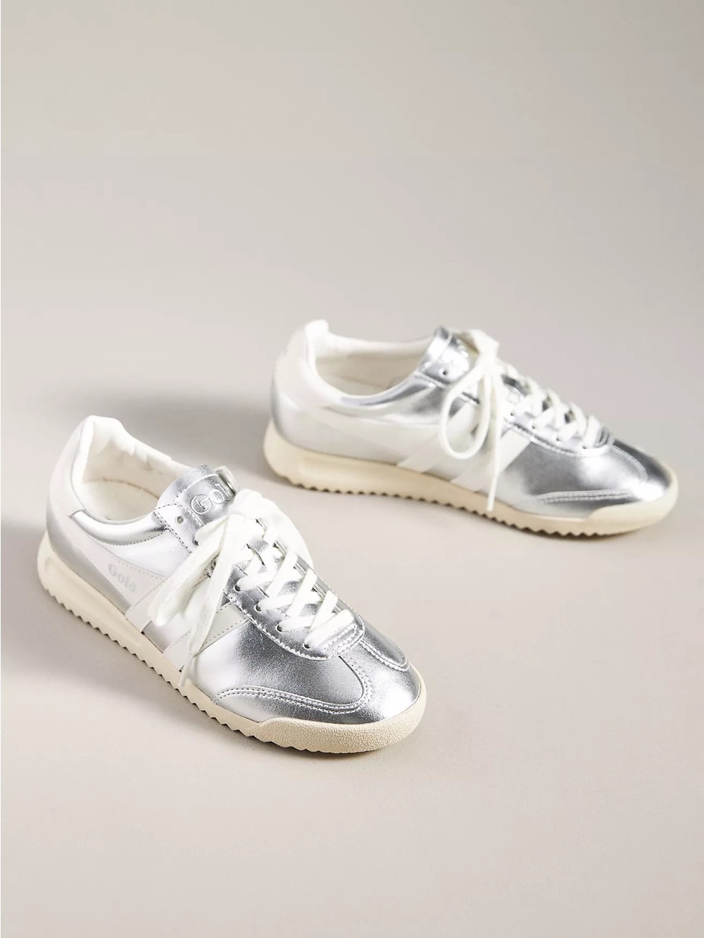 New Gola Exclusive Torpedo Sneakers Silver - Picture 2 of 6